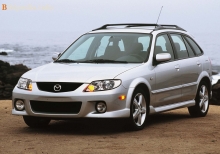 Тех. характеристики Mazda Protege5 2001 - 2003